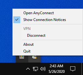 Windows Disconnect