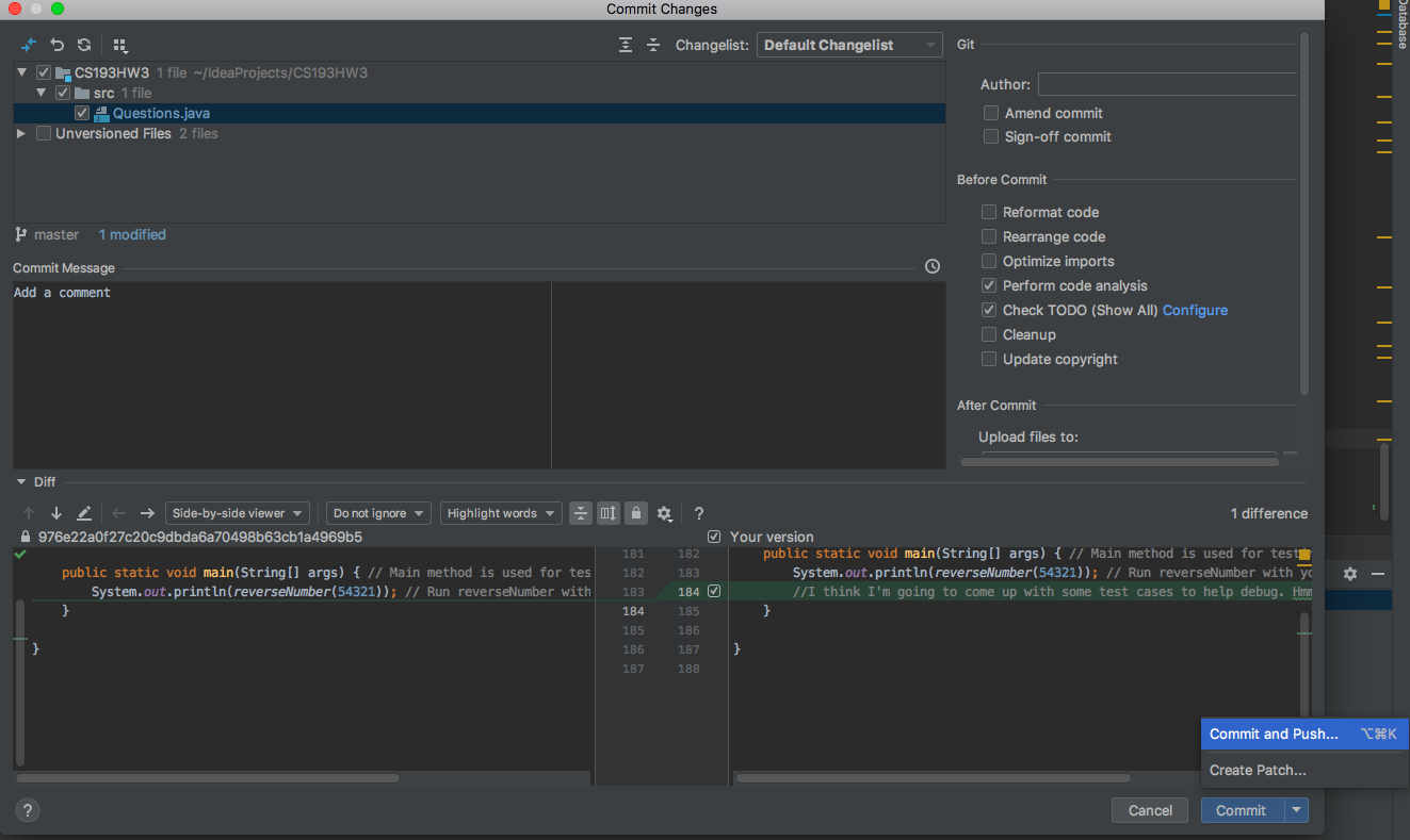 Как залить проект на github intellij idea